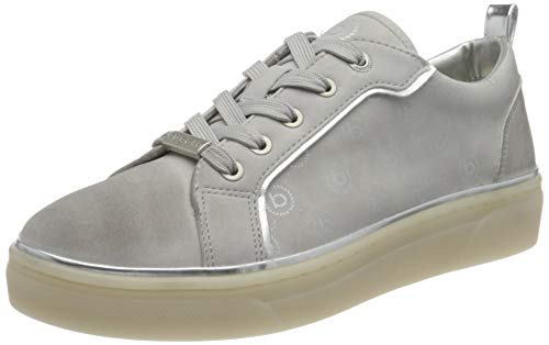bugatti Damen 431877155450 Sneaker, Light Grey/Silver, 37 EU