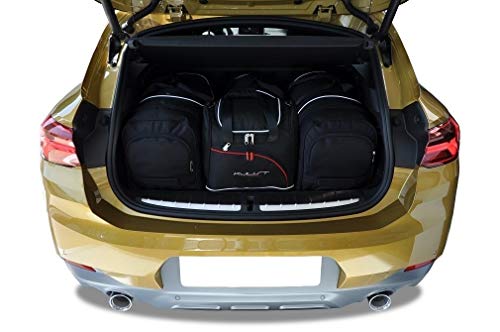 KJUST Dedizierte Reisetaschen 4 stk kompatibel mit BMW X2 F39 2017 - Kofferraum