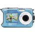 GoXtreme Reef Blue Digitalkamera 24 Megapixel Blau Full HD Video, Wasserdicht bis 3 m, Unterwasserka
