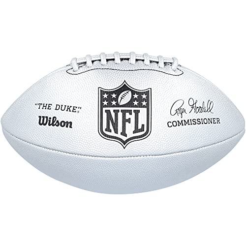 Wilson Duke NFL metallic LTD ED American Football [Silver]