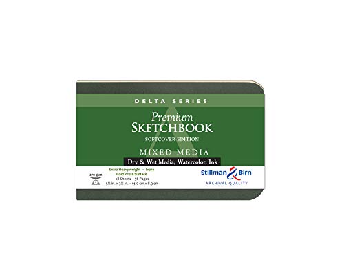 Delta Softcover Sketchbook 5.5X3.5 Ls by Stillman & Birn