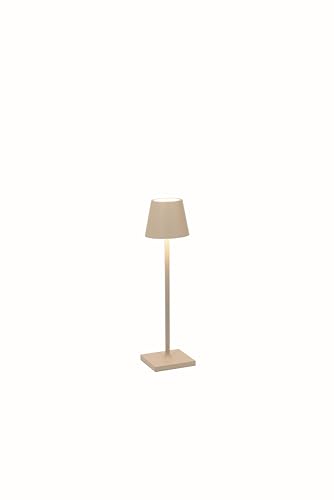 Zafferano LED-Lampe Poldina Pro Micro-aufladbar - sand - LD0490S3