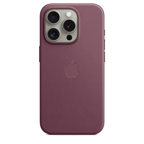 Apple iPhone 15 Pro Feingewebe Case mit MagSafe – Mulberry ​​​​​​​