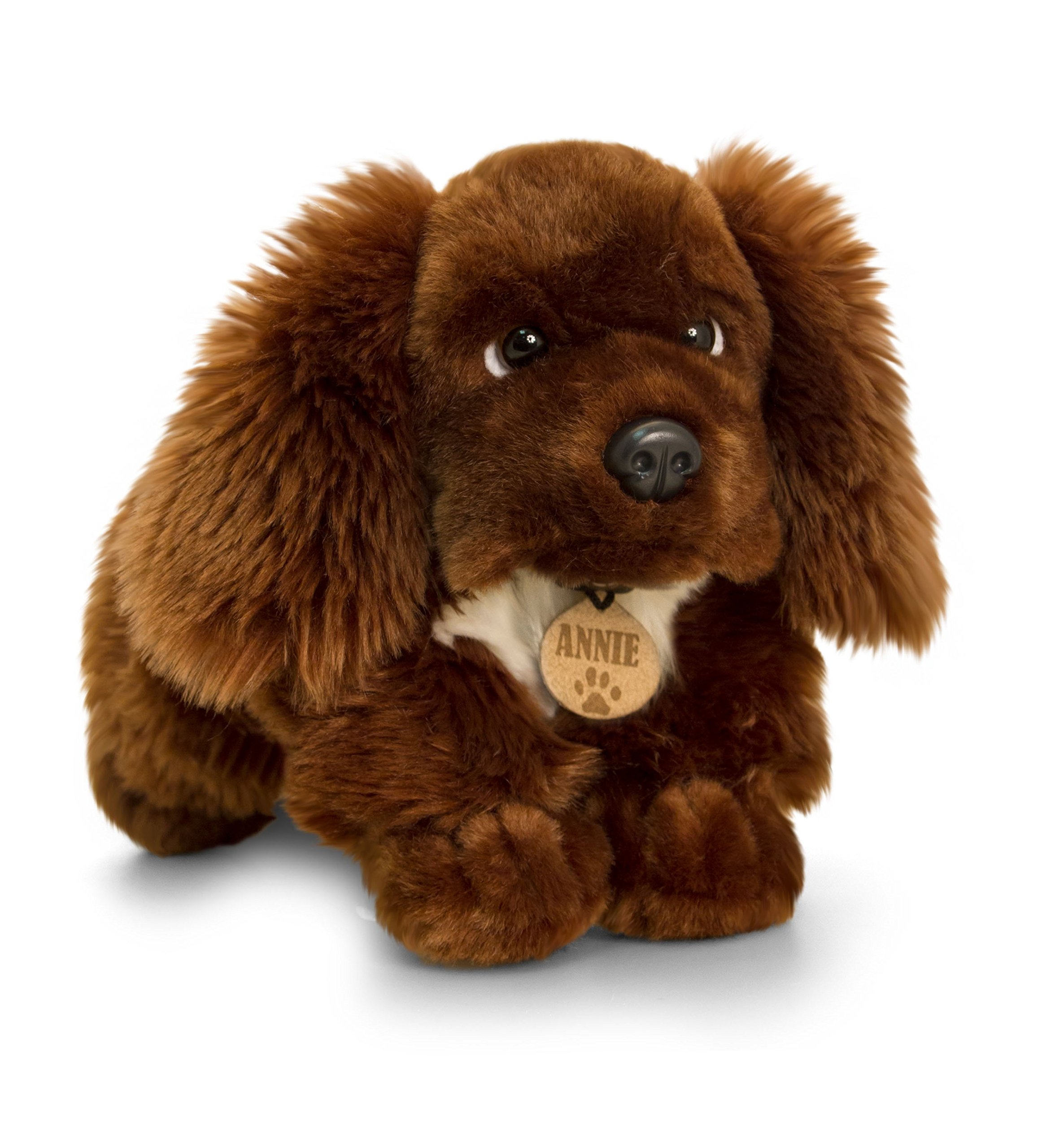 Toyland 35 cm großer Plüschhund von Keel Toys – Kuscheltiere für Kinder – exklusiv (Annie der Spaniel)