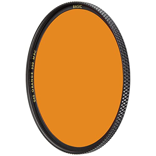 B+W Orangefilter 040 MRC Basic 55mm (16x vergütet, Professional)