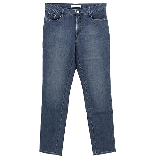 Brax Damen Mary Planet Slim Jeans, Blau (Used Regular Blue 26), W34/L30 (Herstellergröße:44K)