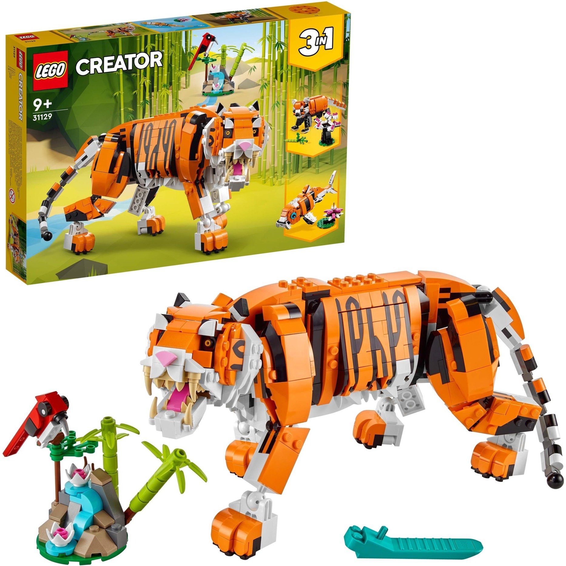 31129 Creator Majestätischer Tiger, Konstruktionsspielzeug