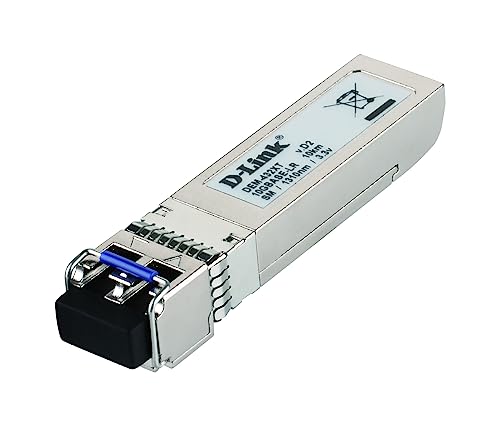 D-Link DEM-432XT 10GBASE SFP+ Transceiver (10 Gigabit Geschwindigkeit über Singlemode Glasfasern)