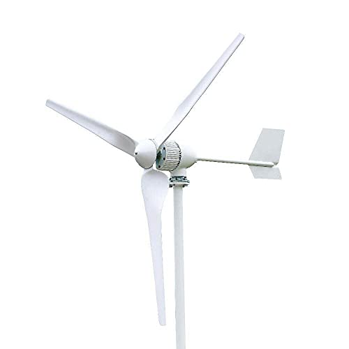 FLTXNY POWER Windkraftanlage Horizontale 2000W 48V Windgenerator Kits 3 Blätter Windräder mit Laderegler