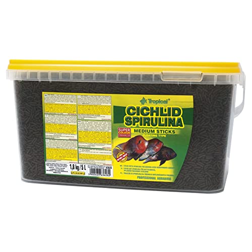Tropical Cichlid Spirulina Medium Sticks,5 l