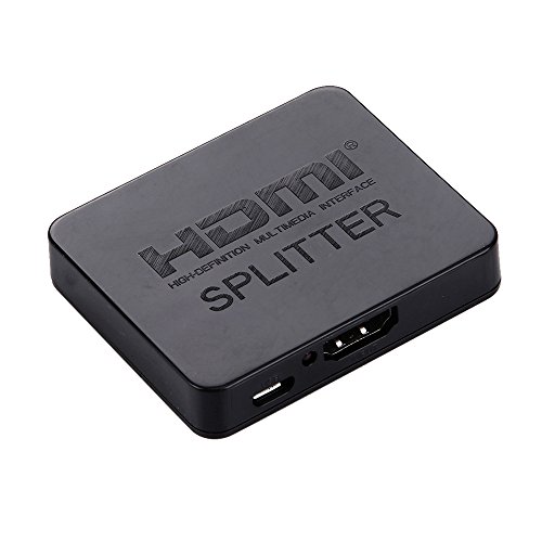 subtel 4K UHD HDMI Splitter/Verteiler (1x2) - Full HD/Full 3D / Dolby DTS
