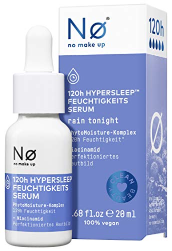 NØ rain tonight 120h Maximum Hydration Serum 20ml -feuchtigkeitsspendendes Gesichtsserum - Gesichtsserum geeignet für trockene & normale Haut