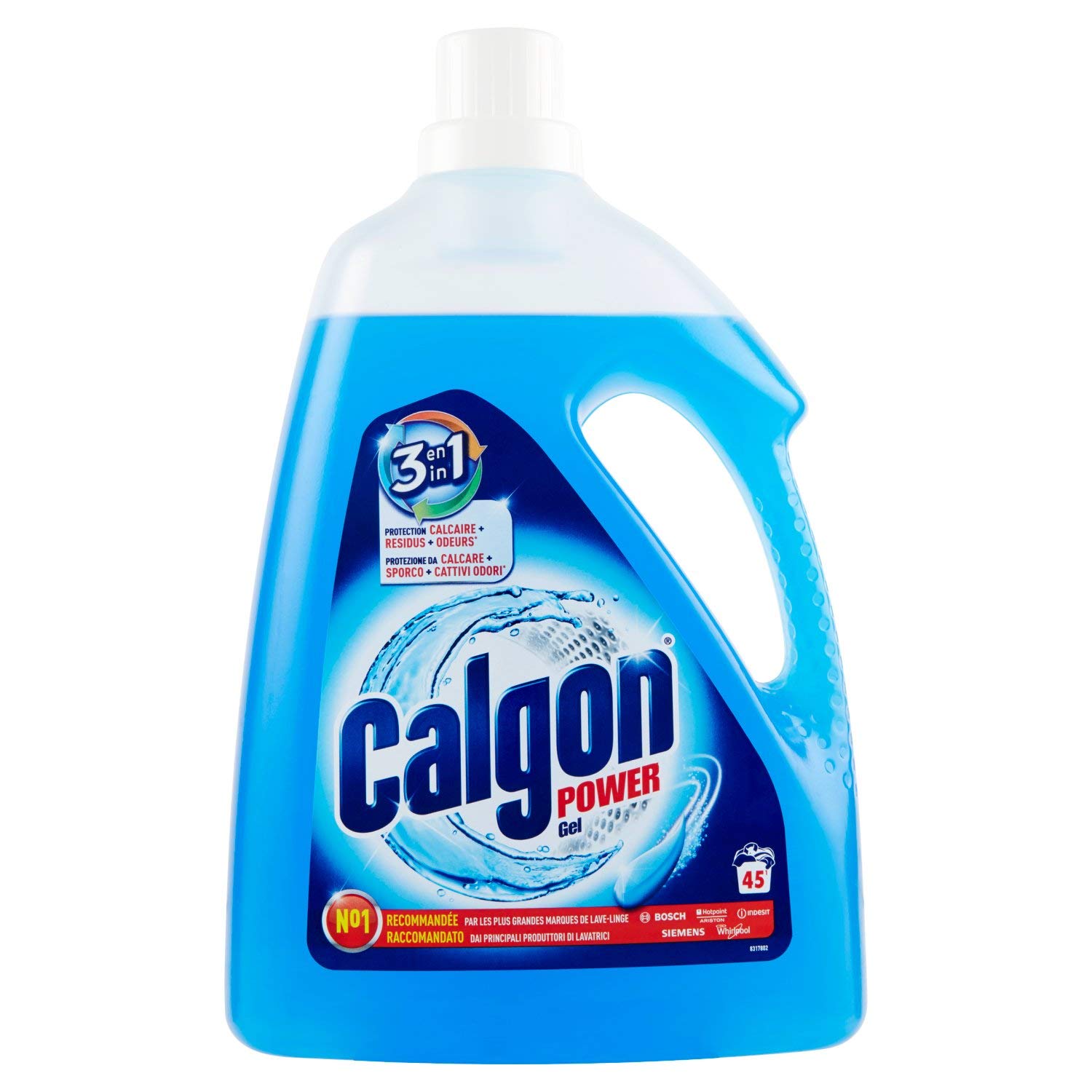 Calgon Gel 3 in 1 Antikalkcare, 2.25 L (45 Wäsche)