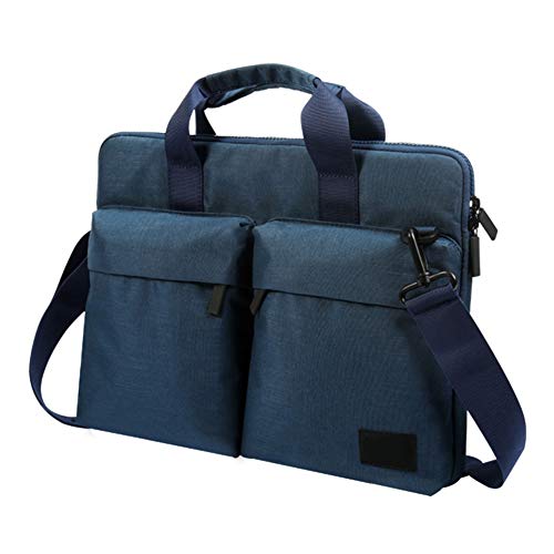 HONGBI 12-15.6 Zoll Laptoptasche Aktentaschen Handtasche Tragetasche Schulter Tasche Notebooktasche Laptop Sleeve Laptop hülle Blau 14"