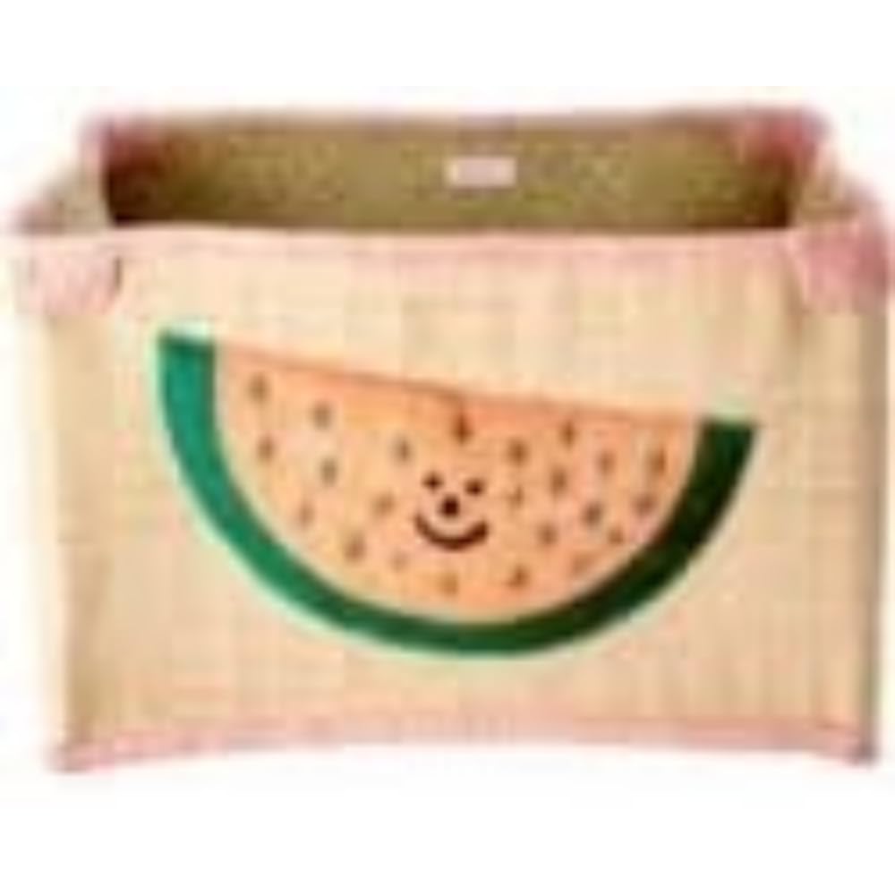 RICE - Raffia Baskets - Watermelon Medium