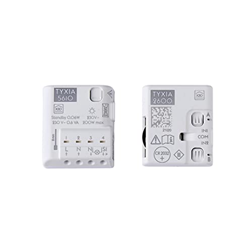 Delta Dore Pack Tyxia 501 6351407 - Pack Switch kabellos mit Neutral