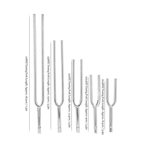 Stimmgabel, Stimmgabel-Set, Klangheilungstherapie-Werkzeug Wissenschafts-Kit Stimmgabel-Schläger-Set für Aromatherapie SPA DNA-Reparatur