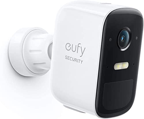 eufy Security eufyCam 2C Pro, Zusätzliche Überwachungskamera zum Anschließen, 180 Tage Akkuleistung, HomeKit Kompatibilität, 2K Auflösung, IP67 Wasserschutz, Nachtsicht, benötigt HomeBase 2