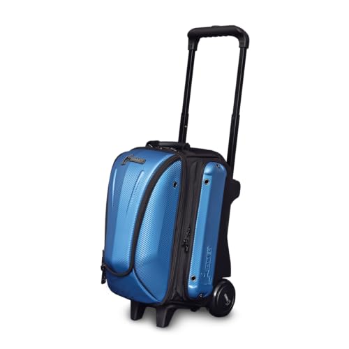 Hammer Unisex-Erwachsene Carbon Shield Bowlingtasche mit Doppelrolle, Blau Bowling-Taschen, Einheitsgröße