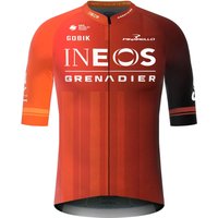INEOS GRENADIERS Race 2024 Kurzarmtrikot, für Herren, Größe L, Rennrad Trikot, R