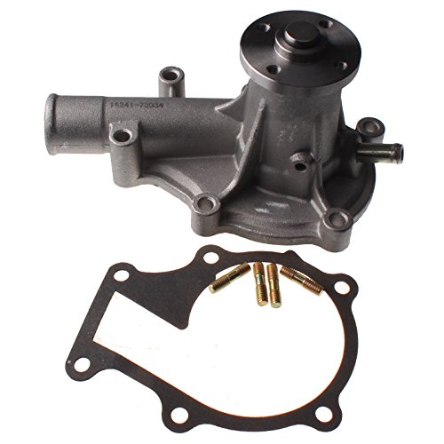 HOLDWELL 60mm Water Pump 16241-73034 compatible with Kubota Engine V1505 D1105 D905