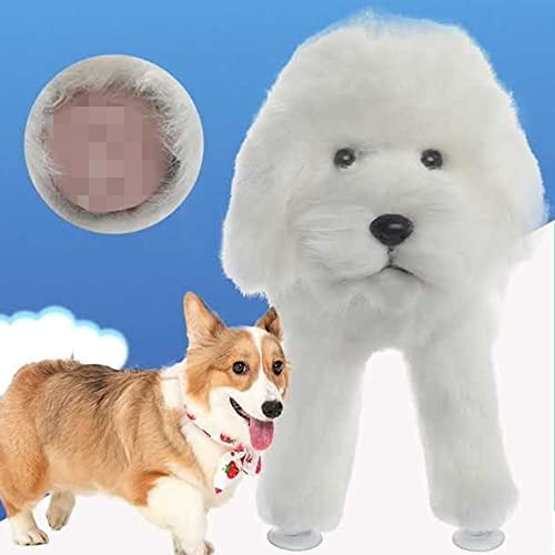 ZZYYZZ Pet Partner Plüsch-Hundespielzeug, interaktives Schlafspielzeug für männliche Hunde, gefülltes Teddy-Brunstspielzeug, für mittelgroße große kleine Hunde,25cm / 9.8inch