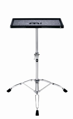 Meinl Percussion TMPTS Percussion Table Stand, 40,64 cm (16 Zoll) x 55,88 cm (22 Zoll Größe, schwarz/chrom