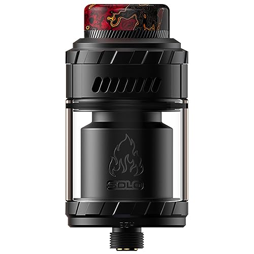 ThunderHead Creations THC Blaze Solo 3,5/5,5ml RTA Verdampfer Farbe Matt/Schwarz