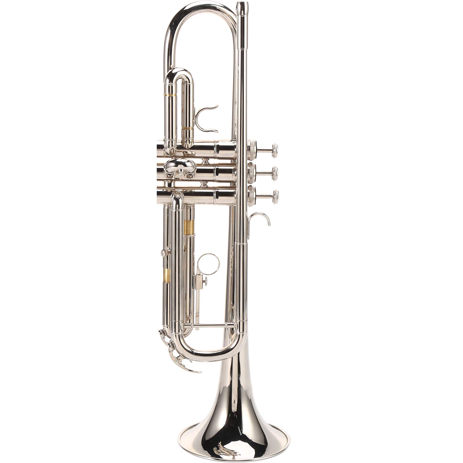 Trompete mit Mundstück Schönes Aussehen Musikinstrumente Exquisites Design für Trompeter für Konzerte