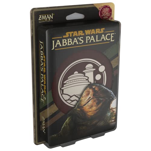 ZMan | Star Wars: Jabba's Palace – Ein Love Letter Spiel | Familienspiel | Kartenspiel | 2-6 Spieler | Ab 10+ Jahren | 20+ Minuten | Deutsch