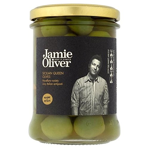 Jamie Oliver Sizilianischen Königin Oliven 314 G (Packung von 6)
