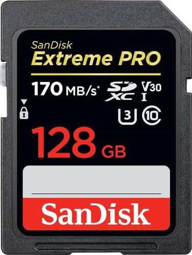 64GB SanDisk Extreme PRO R170/W90 SDXC Speicherkarte