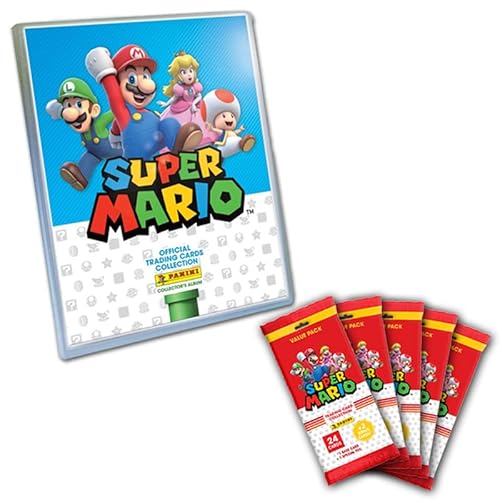 Panini Super Mario Trading Cards Fatpack-Bundle