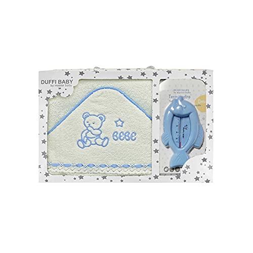 Duffi Baby 0936-12 Maxi-Schicht + Bürste + Kamm, blau, Kinder