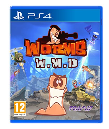 Koch Media Worms W.M.D, PS4. Piattaforma: PlayStation 4, Genere: Azione/Strategia, Classificazione ESRB: RP (Rating Pending)