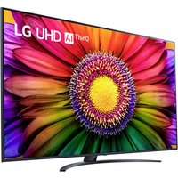 LG 75UR80006LJ - 189 cm (75) Diagonalklasse UR80 Series LCD-TV mit LED-Hintergrundbeleuchtung - Smart TV - ThinQ AI, webOS 23 - 4K UHD (2160p) 3840 x 2160 - HDR - Direct LED [Energieklasse F] (75UR80006LJ.AEUD)