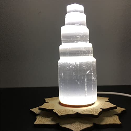 6-20 Cm Natürliche Lampe Weiß Gips Achat BraceletCrystals Room Decor,10cm