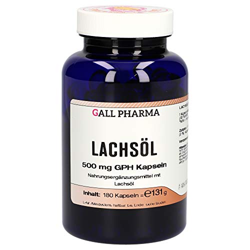 Gall Pharma Lachsöl 500 mg GPH Kapseln 180 Stück