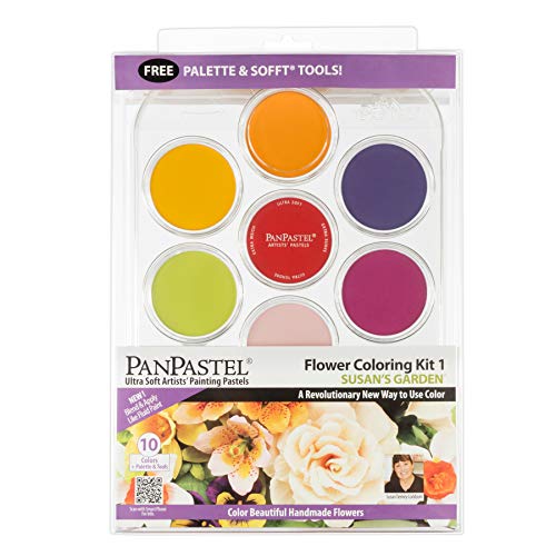 Colorfin PanPastel Ultra Soft Susan 's Garden Künstler Pastell Set, 9 ml, Flower, 10er Pack