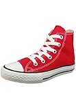 Converse Unisex Kinder Chuck Taylor All Star - Hi Sneaker, Rot Red, 35 EU