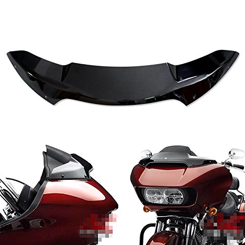 HDBUBALUS 10,2 cm Windschutzscheibe vorne Airflow Windschutzscheibe für Harley Touring Road Glide FLTRUSE FLTRU fltrxs FLTRX 2015 2016 2017