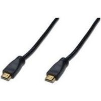 DIGITUS - HDMI-Kabel - HDMI (M) bis HDMI (M) - 20 m - Doppelisolierung - Schwarz