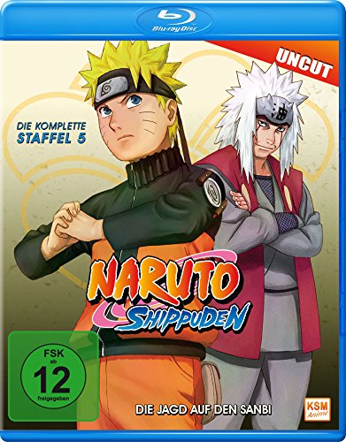 Naruto Shippuden - Staffel 05: Die Jagd auf den Sanbi, Folge 309-332 (Blu-ray Disc)