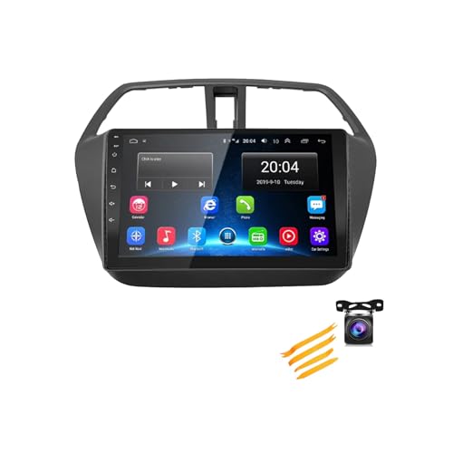 FONALO Android 12 Doppel Din Autoradio mit Navi for Suzuki SX4 S-Cross 2012-2017 2014 9 Zoll Touchscreen Auto Radio Stereo mit WiFi FM Bluetooth MIC Lenkradsteuerung (Color : S3 2G+32G)