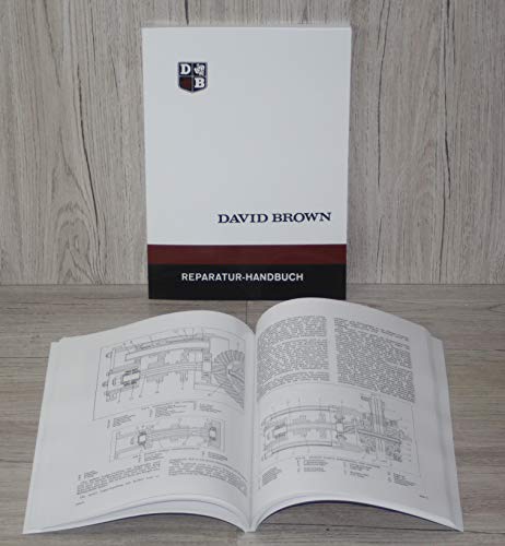 DAVID BROWN Werkstatthandbuch Reparatur Handbuch Traktor 770 850 880 950 990