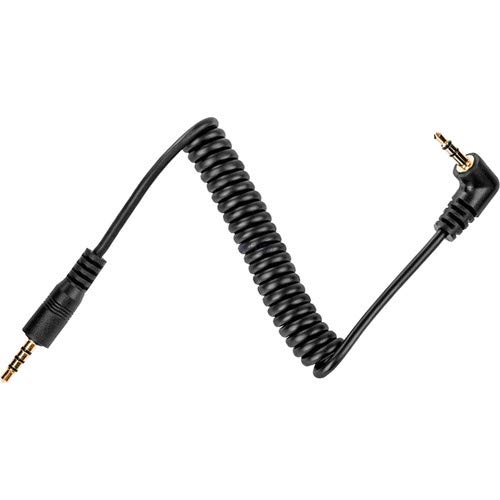 Saramonic 3,5 mm TRS auf 1/8 Zoll TRRS für Apple iPhone & iPad oder Android Smartphones & Tablets (SR-PMC2), 3,5 mm Stecker