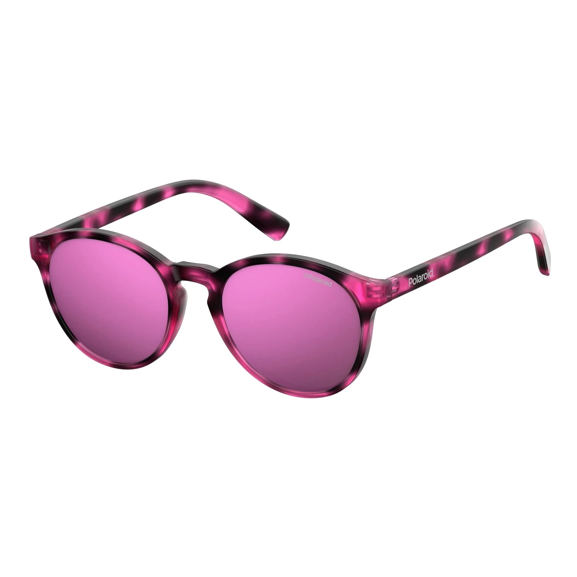 Polaroid Unisex-Kinder PLD 8024/S Ai C4B 47 Sonnenbrille, Pink (Fuchsia/Grey Pink)