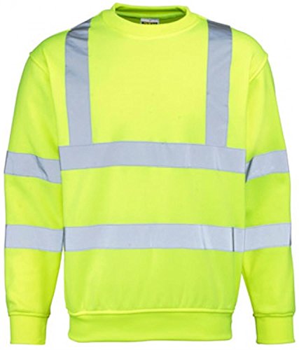Yoko Sicherheits Sweatshirt Farbe Gelb Größe L