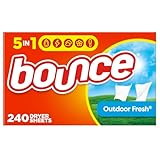 Bounce (Outdoor Fresh) Sheets, 240 Count - Trocknertücher 240 Tücher aus USA