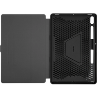 Targus Click-In - Flip-Hülle für Tablet - Thermoplastisches Polyurethan (TPU) - Schwarz - 12.4 - für Samsung Galaxy Tab S7 FE, Tab S7+